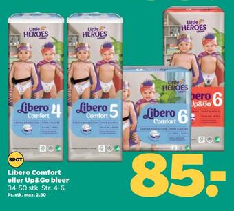 Netto Libero comfort eller up&go bleer tilbud