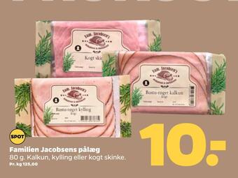 Netto Familien jacobsens pålæg tilbud