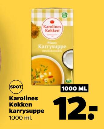 Karolines køkken karrysuppe