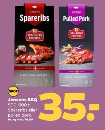 Netto Jensens bbq tilbud