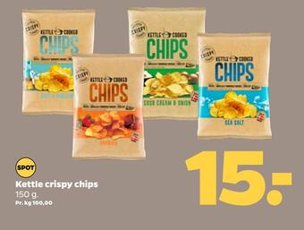 Netto Kettle crispy chips tilbud