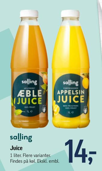 Føtex Juice tilbud