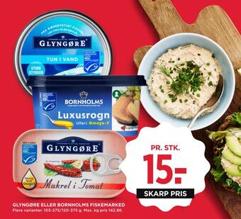 MENY Glyngøre eller bornholms fiskemarked tilbud