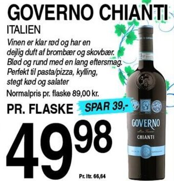 ABC Lavpris GOVERNO CHIANTI tilbud