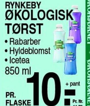ABC Lavpris RYNKEBY ØKOLOGISK TØRST tilbud