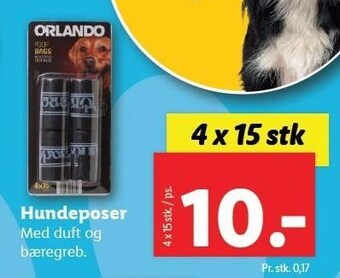 Lidl Orlando hundeposer tilbud