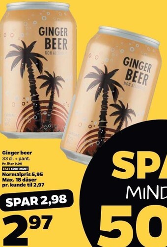 Ginger beer 33 cl