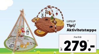 Lidl Lupilu tipi/aktivitetstæppe tilbud