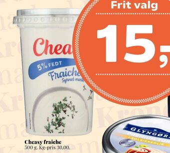 Dagli'Brugsen Cheasy creme fraiche 5% tilbud