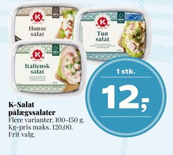 Dagli'Brugsen K-salat hønsesalat tilbud