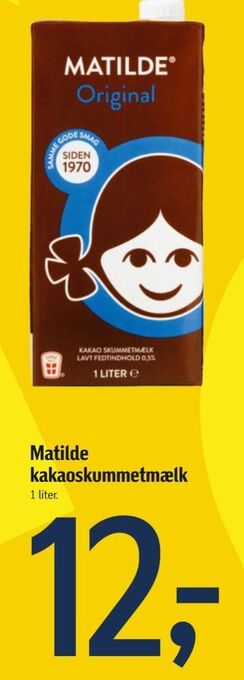 Føtex Matilde kakaomælk tilbud
