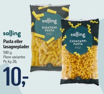 Føtex Salling pasta tilbud