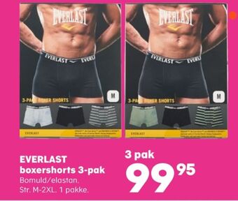 Kvickly Everlast boxershorts tilbud