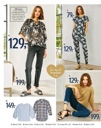 Føtex Vrs woman bluse tilbud