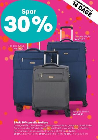 Kvickly Ukendt trolley tilbud