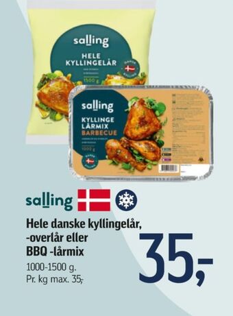Føtex Salling kyllingelår tilbud