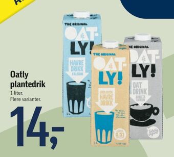 Føtex Oatly havredrik tilbud