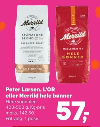 Kvickly Mellemristet kaffebønner tilbud