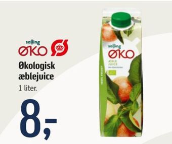 Føtex Salling øko æblejuice tilbud