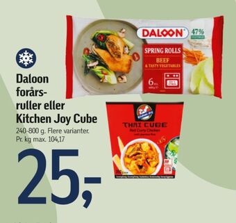 Føtex Daloon forårsruller tilbud