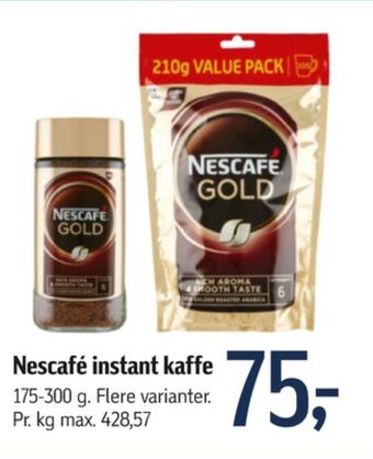 Gold instant kaffe