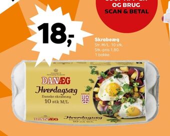 Kvickly Danæg æg tilbud