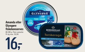 Føtex Glyngøre tun tilbud