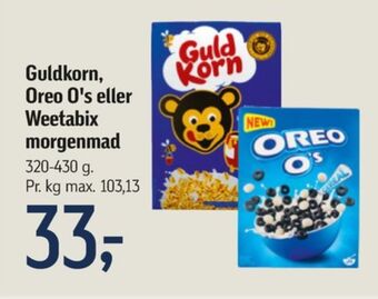 Føtex Guldkorn morgenmadsprodukt tilbud