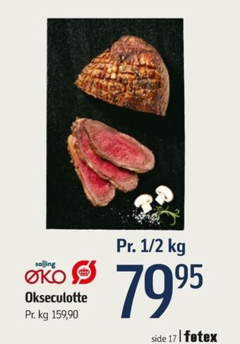 Føtex Salling øko okseculotte tilbud