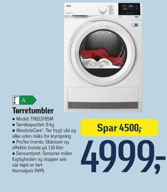Føtex Aeg tørretumbler tilbud