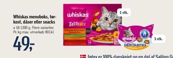 Føtex Whiskas kattefoder tilbud