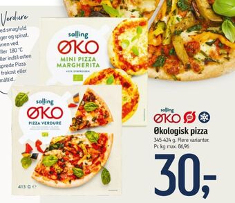 Føtex Salling øko pizza tilbud