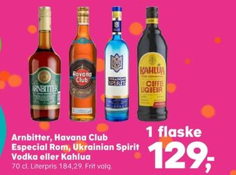 Kvickly Arnbitter bitter tilbud