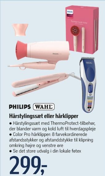 Føtex Philips hårstyler tilbud