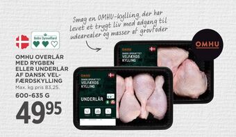MENY Omhu kyllingeoverlår tilbud