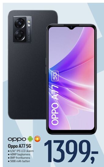 Føtex A77 mobiltelefon tilbud