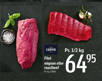 Føtex Ludvig roastbeef tilbud