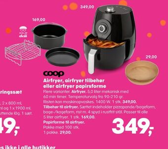 SuperBrugsen Coop airfryer tilbud
