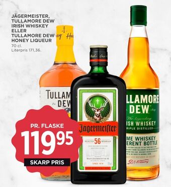 MENY Jägermeister bitter tilbud
