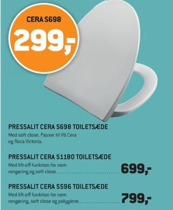 Pressalit toiletsæde