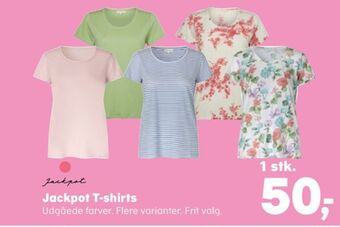 Kvickly Jackpot t-shirt tilbud