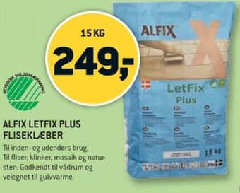 XL-BYG Alfix fliseklæb tilbud