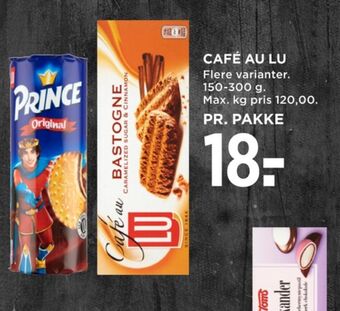 MENY Lu prince kiks tilbud