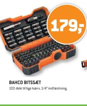 XL-BYG Bahco bitssæt tilbud