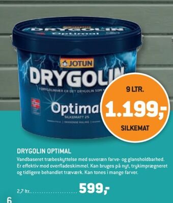 XL-BYG Drygolin træbeskyttelse tilbud