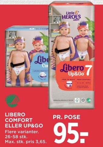 MENY Comfort bleer str 5 10-14 kg tilbud