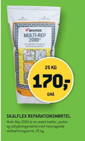XL-BYG Skalflex reparationsmørtel tilbud