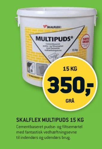 XL-BYG Skalflex pudsemørtel tilbud