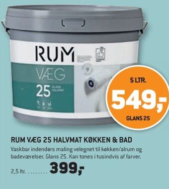 XL-BYG Rum maling tilbud