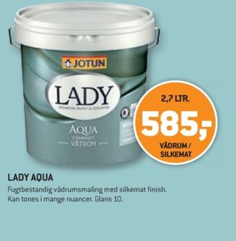 XL-BYG Lady maling tilbud